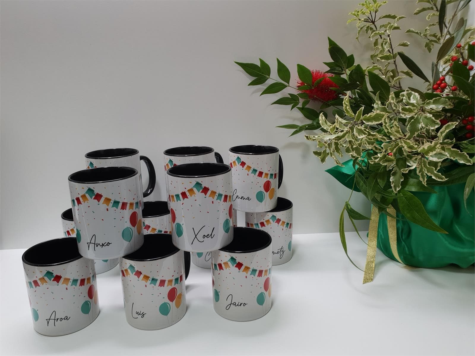 tazas  fiestas personalizadas